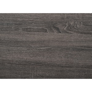 Contemporary 2 <b>Drawer</b> Nightstand Gray Brown Finish Metal Handles Bedroom Living Room Wooden <b>Storage</b> <b>Drawer</b> - Product Image 5