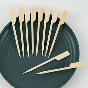 Paleta de bambú para hacer <span class=keywords><strong>pinchos</strong></span> de Kebab, brochetas personalizadas para barbacoa, pincho de bambú para carne - Product Image 2