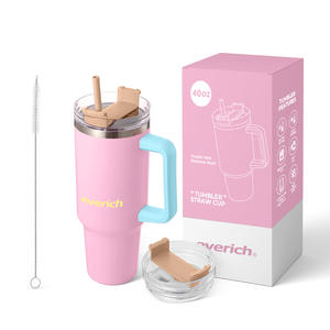 Gobelet à Double Paroi en Acier Inoxydable avec Poignée, Tasse pour Sublimation pour Boissons Chaudes et Froides, Anse pour Gobelet de 40 oz - Product Image 3