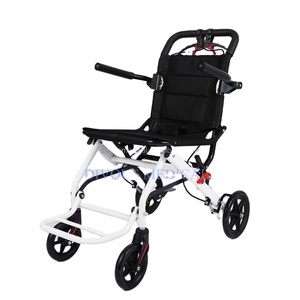 Silla de Ruedas Ultraligera Plegable Manual de Aleación de Aluminio Superligera de 13 kg, Nueva, Portátil, para Personas con Discapacidad - Product Image 1