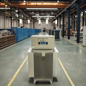 800KVA 600KW масляный автоматический регулятор напряжения 3-фазный индукционный медный стабилизатор переменного тока SVC <span class=keywords><strong>1000KVA</strong></span> трехфазный индукционный - Product Image 2