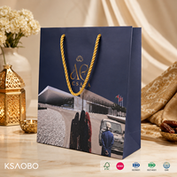 Bolsa de Papel para Compras con Impresión Personalizada, Tarjeta de Visita, Folleto, Sobre, Set de Marca Corporativa, Logotipo en Lámina Dorada, Venta al Por Mayor, Certificado Ecológico