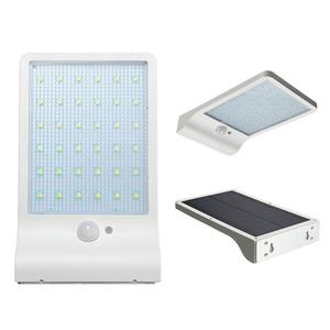 Đèn năng lượng mặt trời gắn tường cảm biến chuyển động <span class=keywords><strong>48</strong></span> LED giá tốt nhất, chống nước IP65, siêu mỏng, 600LM, pin năng lượng mặt trời, đạt chuẩn ROHS - Product Image 2