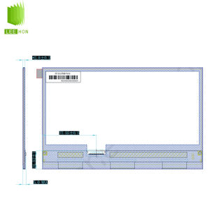 BOE Lokalisierung 10,1'' FHD LCD-Bildschirm GV101FHM-N10 Industrie-PC-Panel LVDS 40 Pins 10,1 Zoll TFT LCD-Modul - Product Image 2