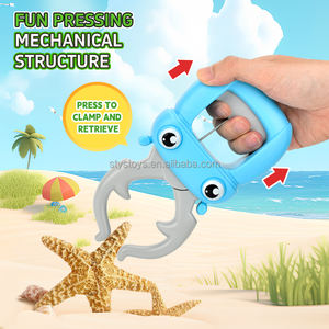 Nuovi Giocattoli Estivi per Bambini: Set di Clip da <span class=keywords><strong>Spiaggia</strong></span> con Cartoni Animati, 2 Colori, Giocattoli Robot con Manico in Plastica per Esterni, Regalo per Bambini - Product Image 2
