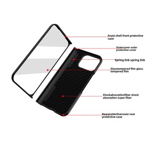 Funda para Google Pixel 10 Pro Fold con Soporte, Cuero con Textura de Litchi, Protector de Pantalla Integrado, Protección Total a Prueba de Golpes - Product Image 6