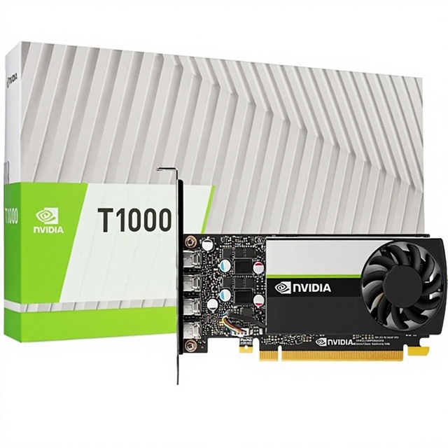 New Quadro T1000 8GB GDDR6 Graphic Card 896 CUDA Cores Supports 4x 5K Displays DirectX 12 PCI Express 3.0 X16 Fan Desktop