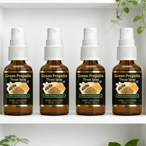 <span class=keywords><strong>Spray</strong></span> buccal apaisant au miel et à la <span class=keywords><strong>propolis</strong></span>, soutien OEM/ODM usine, supplément naturel de <span class=keywords><strong>propolis</strong></span> d'abeille <span class=keywords><strong>verte</strong></span> pour la gorge - Product Image 3