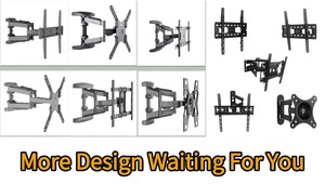 芝诺LP72 /1041B 40-80英寸电视支架旋转钢全运动旋转电视支架壁挂支架，适用于大型电视壁挂支架 - Product Image 5