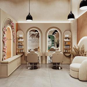 Diseño y Equipamiento Llave en Mano para Salón de Belleza |   Soluciones Modernas y Ecológicas para la Construcción de Interiores de Salones de Belleza, Equipamiento de Tiendas, Iluminación LED de Alta Gama - Product Image 1