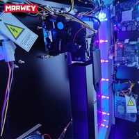 Marwey Machine de jeu de fléchettes d'arcade électronique commerciale à pièces populaire Machine de jeu de fléchettes de divertissement de sport d'intérieur