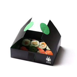 Offre Spéciale Shishi/Burger Fast Food À Emporter Emballage Personnalisé Imprimé Petit Déjeuner <span class=keywords><strong>Brunch</strong></span> Boîte avec Gaufrage pour <span class=keywords><strong>Plateau</strong></span> Alimentaire - Product Image 3