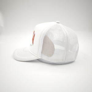 Gorra de béisbol de malla personalizada con estampado, gorras al por mayor, gorra trucker lisa de espuma de 5 paneles, ¡gran oferta! - Product Image 4