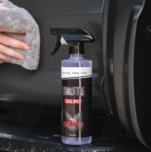 Bouteille de pulvérisation ronde cylindrique vide 500ml 16oz pulvérisateur à gâchette en plastique pour l'entretien de la voiture - Product Image 6