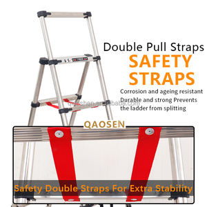 Hiện đại công nghiệp thép bước thang tay vịn Chất lượng cao EN131 chứng nhận hộ gia đình công cụ nhà máy cung cấp mở rộng thang - Product Image 3