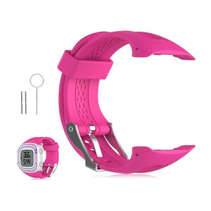 Bracelet de remplacement en silicone pour <span class=keywords><strong>Garmin</strong></span> Forerunner 10/15 <span class=keywords><strong>GPS</strong></span> Running Sports Smartwatch Petites grandes tailles pour femmes hommes Kits d'outils - Product Image 5