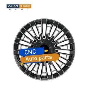 KAIAO Service d'usinage CNC automatique personnalisé en métal ABS Service de prototype rapide pour l'affichage de voiture de moyeu de roue en ABS