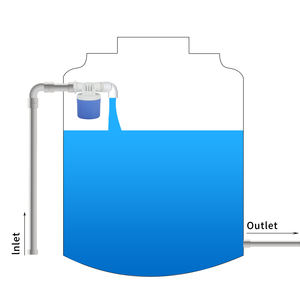 Kwaliteitsborging 1/2 "3/4" Klein Formaat Waterniveau Vlotter Ventiel Eenvoudig Te Installeren Koeltoren Vlotter Ventiel Boorpijp Vlotter Kleppen - Product Image 4