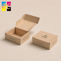 Boîtes d'emballage avec logo, boîte d'emballage biodégradable personnalisée, boîte d'expédition, emballage pour les petites entreprises, livraison express