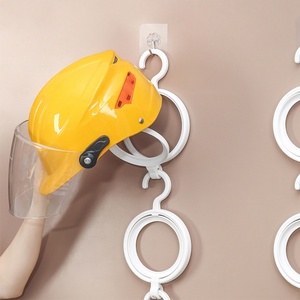 Multifunctional Plastic Hat <b>Storage</b> <b>Rack</b> Circular Combination Overlay Hook Scarf Bag Organizing <b>Rack</b> for Household - Product Image 3