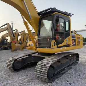 Excavatrice sur chenilles Komatsu PC200 d'occasion Yikun, excellent état, moteur, capacité de la benne de 1,2 m³, matériel - Product Image 5