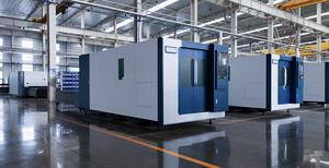 Senfeng Hochleistungs-4000W-CNC-Stahl-Laserschneidemaschine, Benutzerfreundlich, 6000W-12000W AI BMP für Metallschneiden - Product Image 4