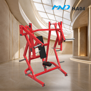 Presse pectorale large professionnelle Iso MND Fitness pour la musculation, équipement de gym commercial durable pour la salle de sport de Los Angeles - Product Image 1