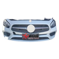 Kit original de segunda mano SL231 kit de carrocería de parachoques de coche faros de rejilla para Mercedes Benz