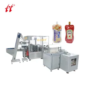 Favorable Price High-Speed Automatic Plastic Nozzle Bags Making Machine for Food Manufacture