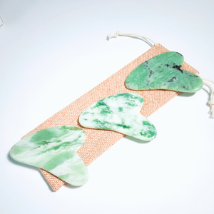 Estate ben accolto favorevolmente gua sha forma personalizzata Xiuyan Giada Gua Sha Raschiatura Bordo Cura Del Corpo - Product Image 1