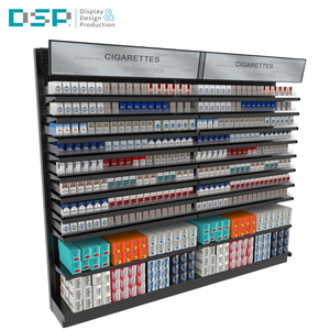 Étagère d'affichage métallique à un seul côté, légère, pour magasin de tabac, étagères à pousser et à tirer, présentoir à cigarettes, fabriqué en usine au Vietnam - Product Image 3