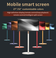 Tablet PC Android Profesional con Pantalla Inteligente para Uso Comercial, Android 12, 32 Pulgadas, 4GB RAM, 64GB/128GB ROM, Rockchip Quad Core, con Soporte