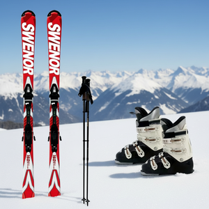 Nuevo <span class=keywords><strong>Equipo</strong></span> <span class=keywords><strong>de</strong></span> <span class=keywords><strong>Esquí</strong></span> <span class=keywords><strong>Completo</strong></span> para Adultos, Tabla Doble para Todas las Zonas, <span class=keywords><strong>Equipo</strong></span> Avanzado para Invierno, 163 cm - Product Image 5