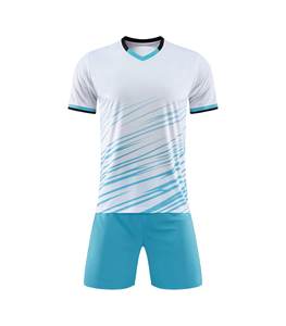 2025/2026高品質メンズサッカージャージーレトロキッズシャツ夏の秋の自動カッティングタイのための代表チームトップセット - Product Image 5