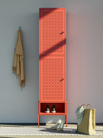 Banc à chaussures moderne en fer pour la maison Étagère à chaussures d'entrée au design simple pour la chambre à coucher, le salon ou l'hôtel en acier