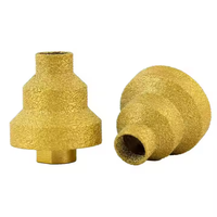 M10 M14 Filetage 20-35-50mm Étape Diamant Chanfrein Foret Angle Meuleuse Trou Scie pour Marbre Carrelage Maçonnerie Béton Porcelaine