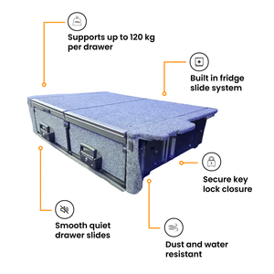 Sistema de Cajones Resistentes VRD4X4 para Tank 500, Cajones Modulares Lujosos y Funcionales - Product Image 4