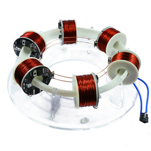 Acelerador electromagnético <span class=keywords><strong>de</strong></span> anillo <span class=keywords><strong>de</strong></span> 6 bobinas, Motor sin escobillas, ciclotrón, equipo <span class=keywords><strong>de</strong></span> experimento <span class=keywords><strong>de</strong></span> enseñanza <span class=keywords><strong>de</strong></span> física, juegos <span class=keywords><strong>de</strong></span> juguetes <span class=keywords><strong>de</strong></span> escritorio para edades - Product Image 1
