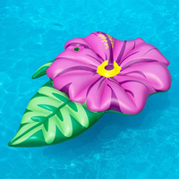 Flotteur gonflable de piscine de fleur, matelas flottant gonflable d'anneau de natation de chaise longue de piscine de fleur de vente chaude