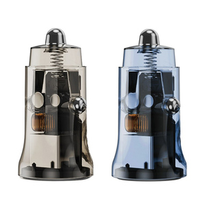 Productos más vendidos 2022 Crystal Mini Usb Cargador de coche Puerto dual PD 20W QC3.0 Cargador USB rápido para conductor de automóvil - Product Image 4
