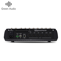 Mezclador de Audio Profesional para DJ GAX-TQ10 con Procesador de Efectos DSP, Consola Digital con Control por Aplicación, Sonido en Vivo