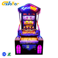 Machine de jeu de lancer de balles à monnayeur, modèle Pumpkin Lineup, avec distribution de tickets, très demandée pour les parcs d'attractions et salles d'arcade
