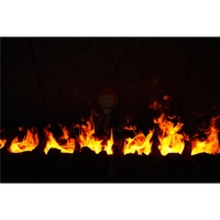 180cm meilleur prix haute qualité personnaliser manuel couleur unique 3D Led flamme décor vapeur d'eau cheminée Support décorer Logset