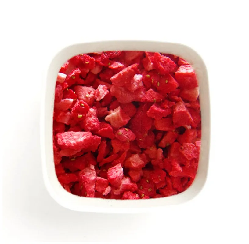 Nieuw Product Hot Selling Fd Fruit Snack Gevriesdroogde Aardbeien Gevriesdroogde