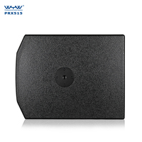 Subwoofer actif professionnel de classe D de 15 pouces pour scène