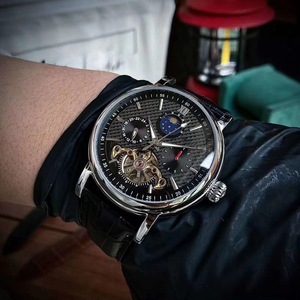 Nouveau produit phare 2026 - Montre mécanique pour homme - Tourbillon entièrement automatique - Diamètre 40 mm - Épaisseur 12 mm - Product Image 2