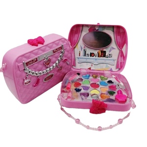 <span class=keywords><strong>Fille</strong></span> rouge à lèvres vernis à ongles princesse maquillage boîte jouet pour <span class=keywords><strong>cadeau</strong></span> d'anniversaire - Product Image 1