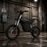 Moto électrique tout-terrain réglable M7 à 3 vitesses, vitesse maximale de 80 km/h, couple de 250 à 260 Nm, transmission directe, vélo tout-terrain pour adultes