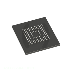 IC <strong>FLASH</strong> 64GBIT <strong>MMC</strong> 153FBGA 153 VFBGA Memory BOM IC In Stock ASFC8G31M-51BIN Electronic Circuit Components - Product Image 1
