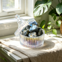 Pierre brute de labradorite bleue de haute qualité pour la décoration